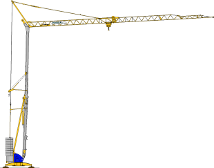 Detailed image showcasing the features of the IGO 32 Self-Erecting Crane